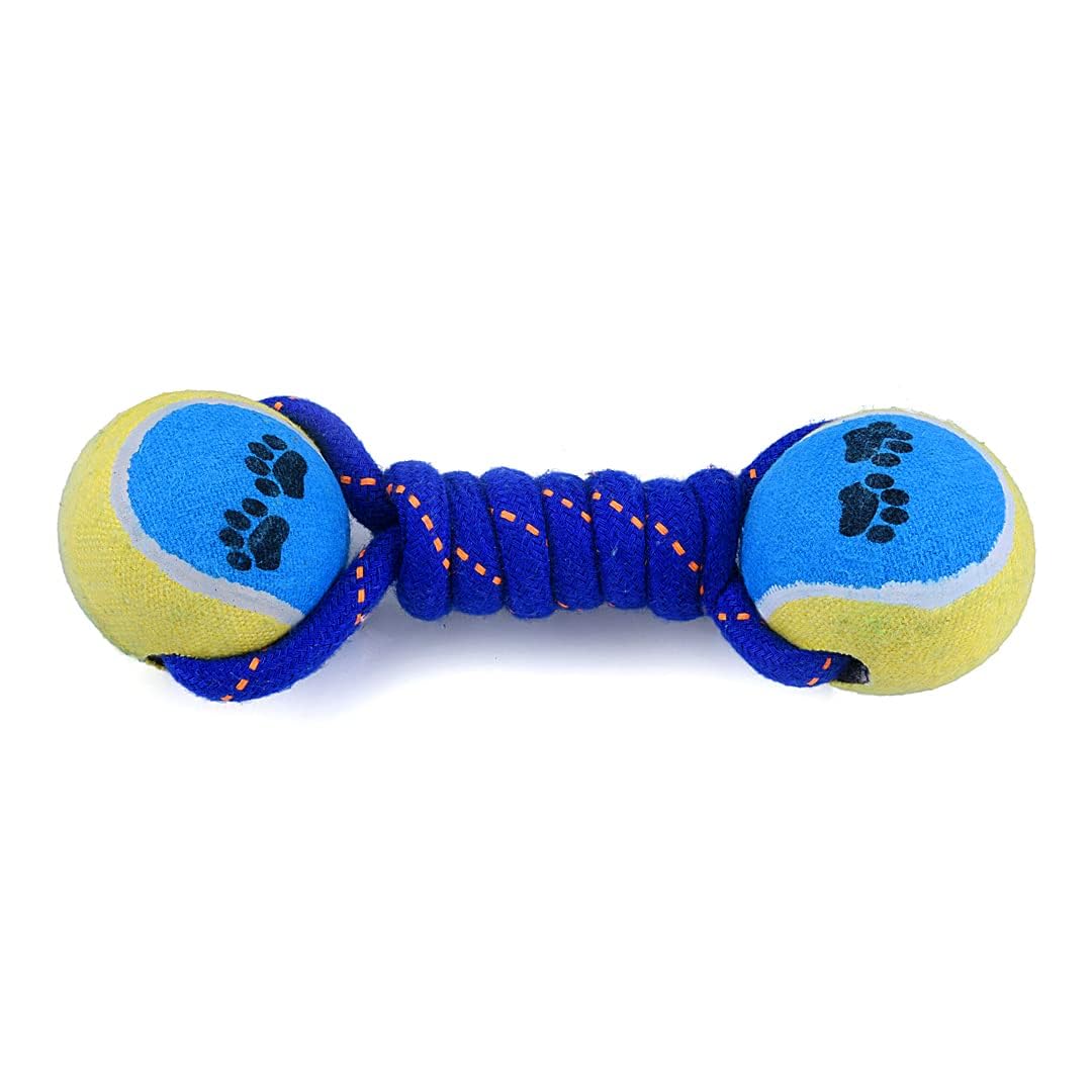 Agirav Dog And Puppy Toy Set  Tail, Chew, Teething, Rope, And Tug Toys For Small To Medium Dogs  Washable Cotton Pack (Tennis 
