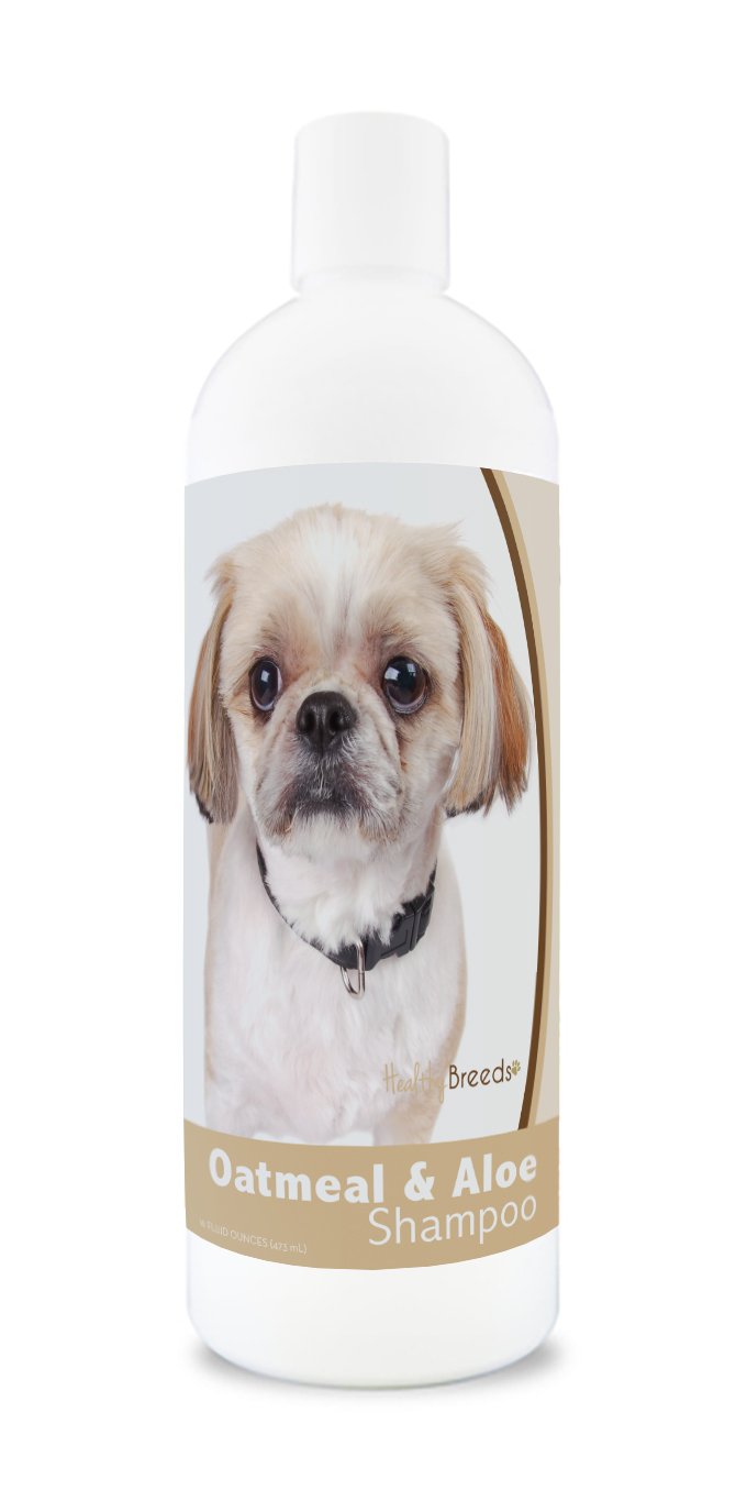 Healthy Breeds Peekapoo Oatmeal Shampoo With Aloe 16 Oz
