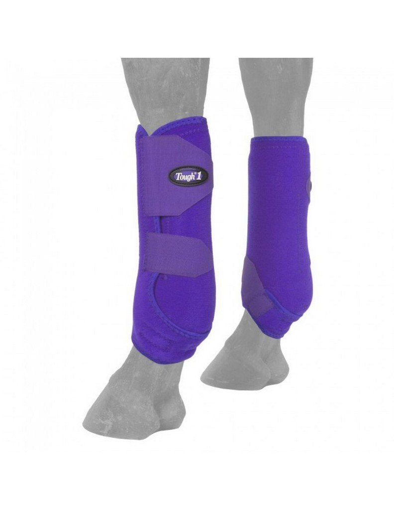 Tough 1 Vented Sport Boots Front L Purple