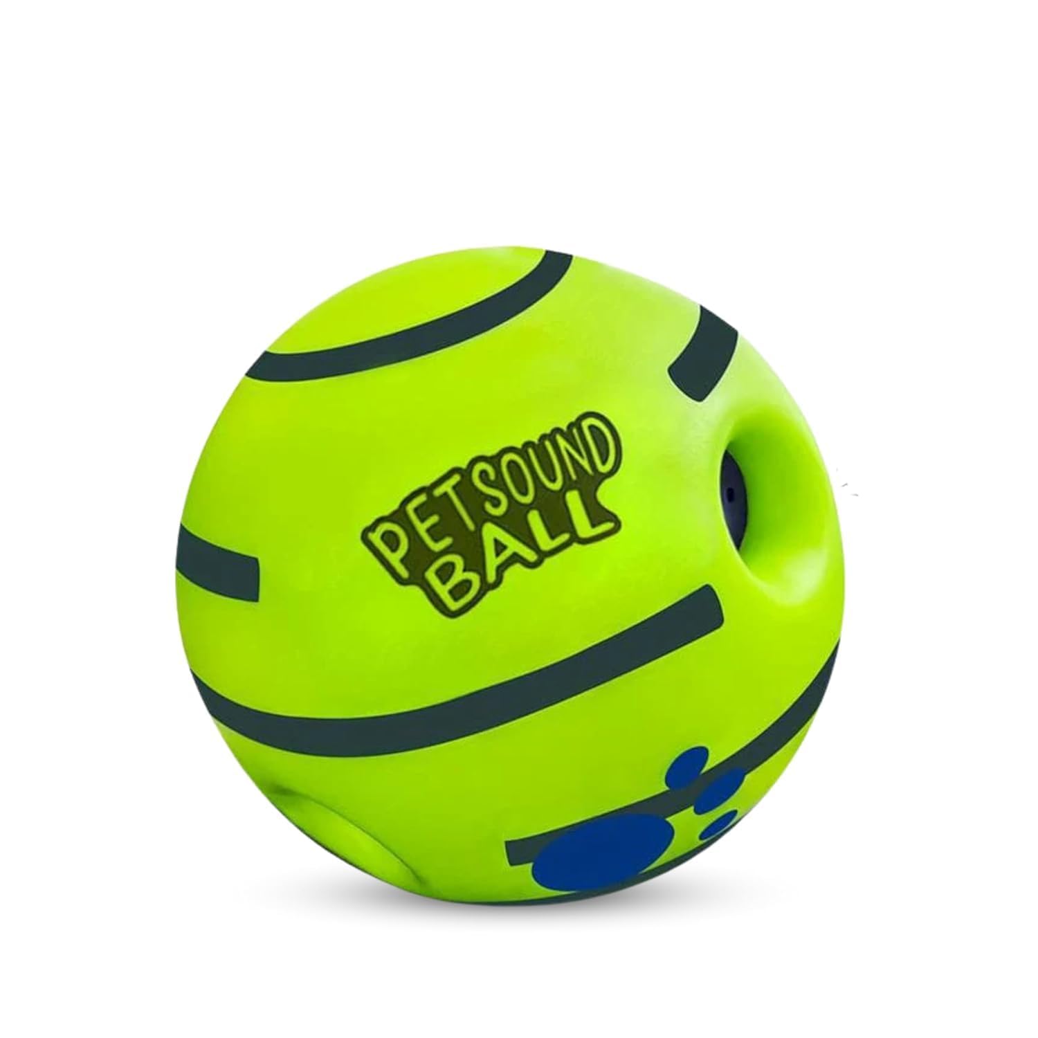 Kittupet Giggle Dog Ball Sound Toy | Durable NonToxic Pvc Chew Ball For Dogs & Puppies | Engaging Funny Sound Toy For Training,