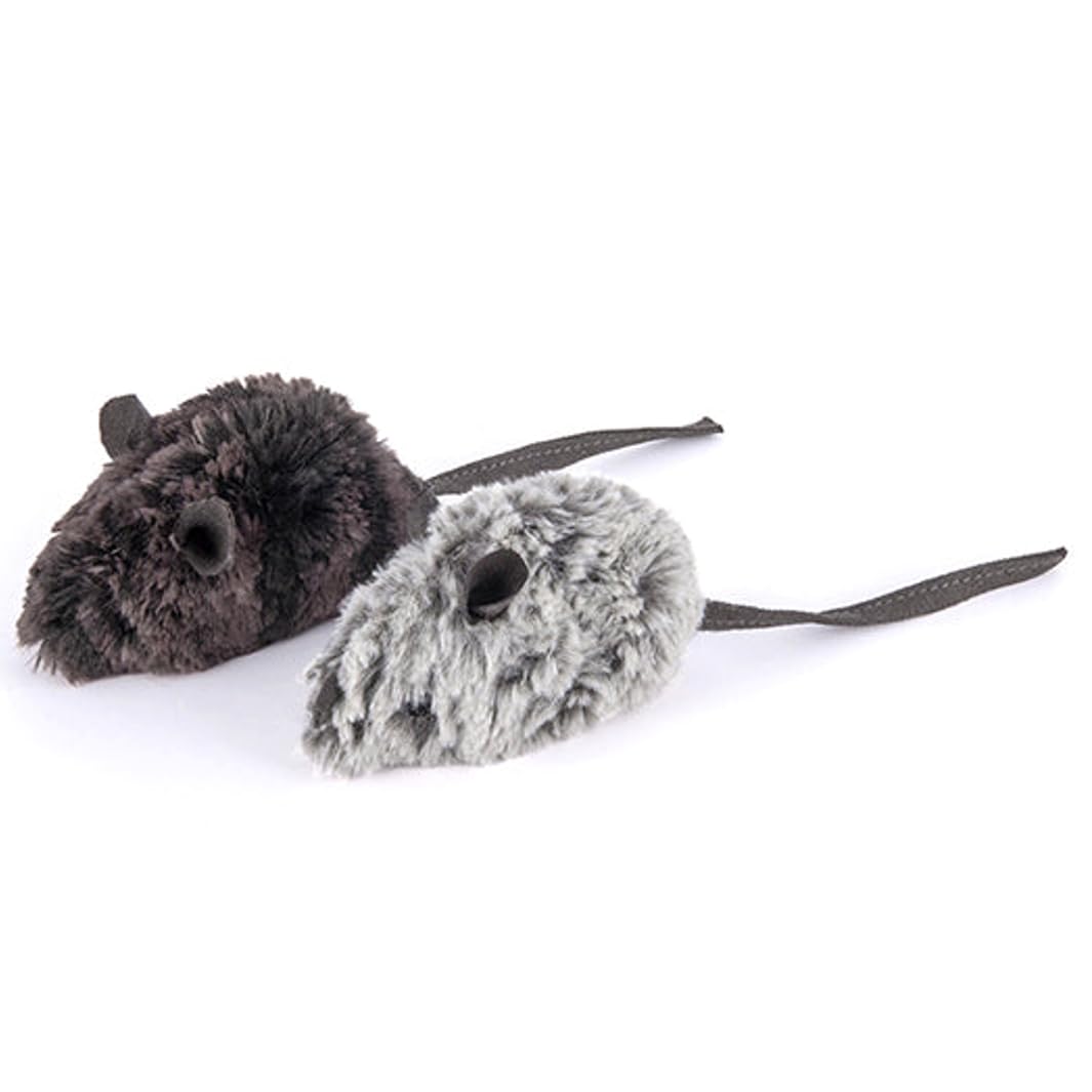 P.L.A.Y. Cute Plush Cat Toys - Feline Frenzy Animal Critter Themed Catnip Filled Toy, Great for Adult Cats and Kittens - Machine