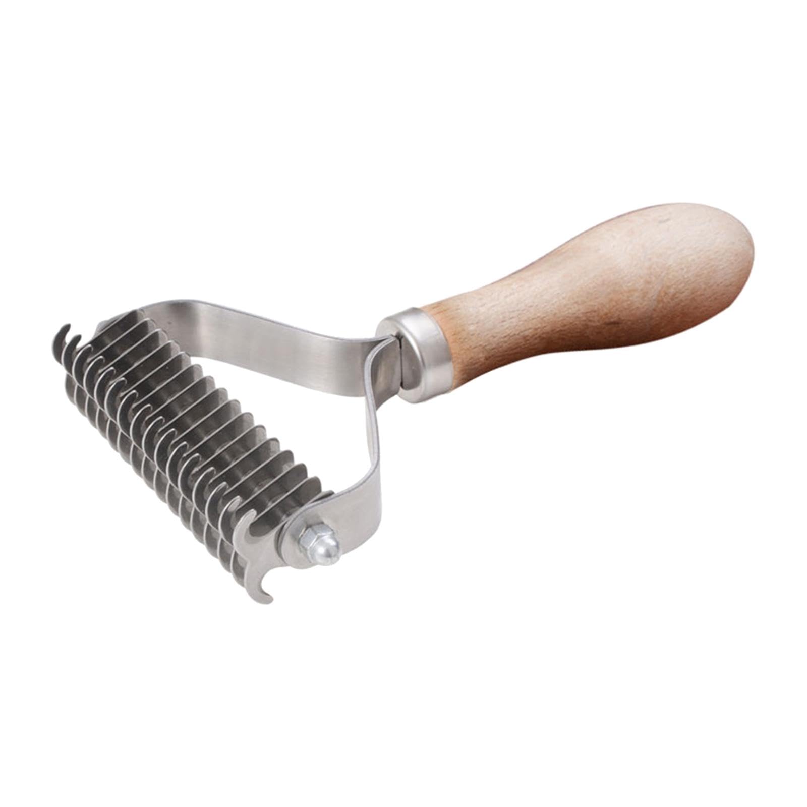 Ecomistiq Pet Grooming Brush Comb Safe Undercoat Rake For Hair Shedding Double Sided| Brushes Combs & Rakes| | Dog Supplies |Pet