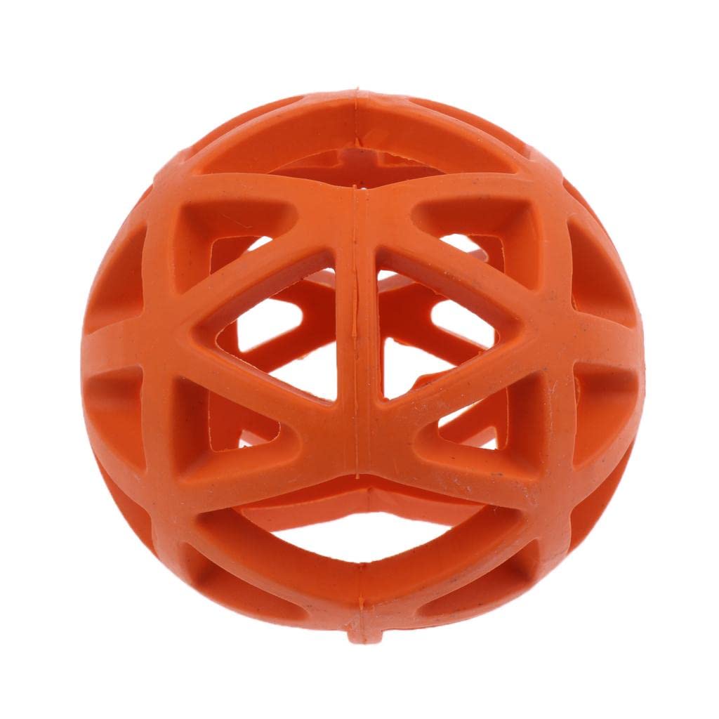 Myaddiction Pet Dog Cat Chewing Toy Interactive Training Ball Exercise Toy Orange  M
