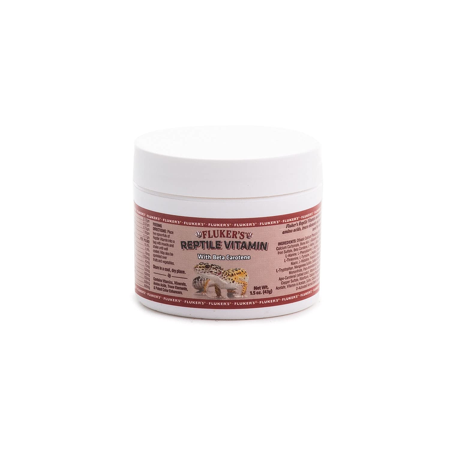 Flukers Repta Vitamin, Reptile Supplement With Beta Carotene, 1.5 oz