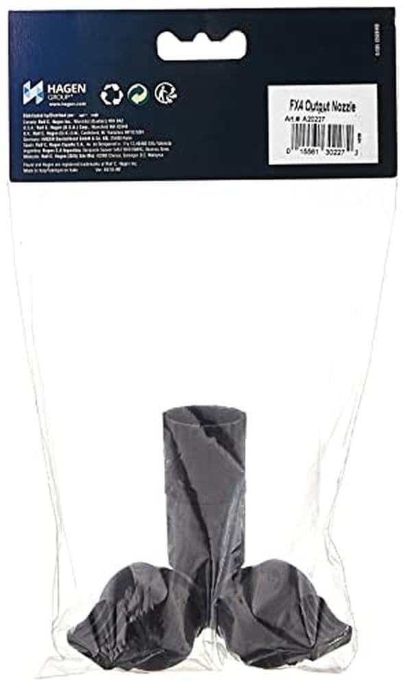 Fluval FX4 Output Nozzle Assembly - Black Metal, Model A20227