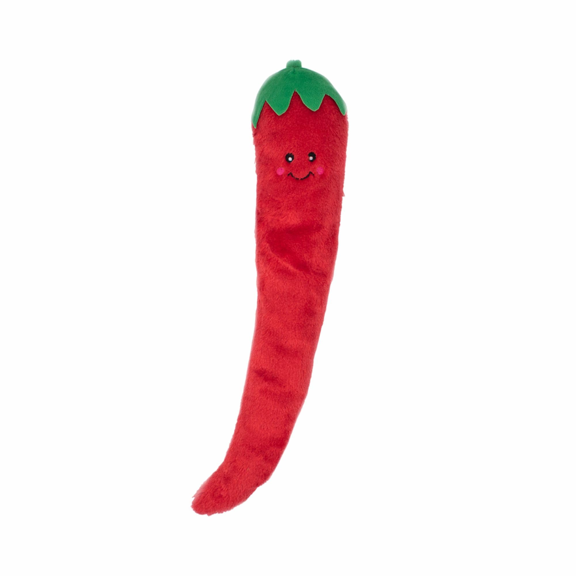 Barkbutler X Zippy Paws Jigglerz Pepper Dog Toy  3 Ways To Squeak, Plush & Squeaky Toys For Dogs, Dog Toys For Medium Dogs (52