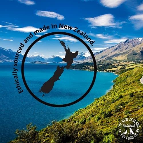 The New Zealand Natural Pet Food Co Meow Freeze Dried Cat Food - Lamb & Hoki Recipe, High Protein Treats, Meals & Toppers, Dry C
