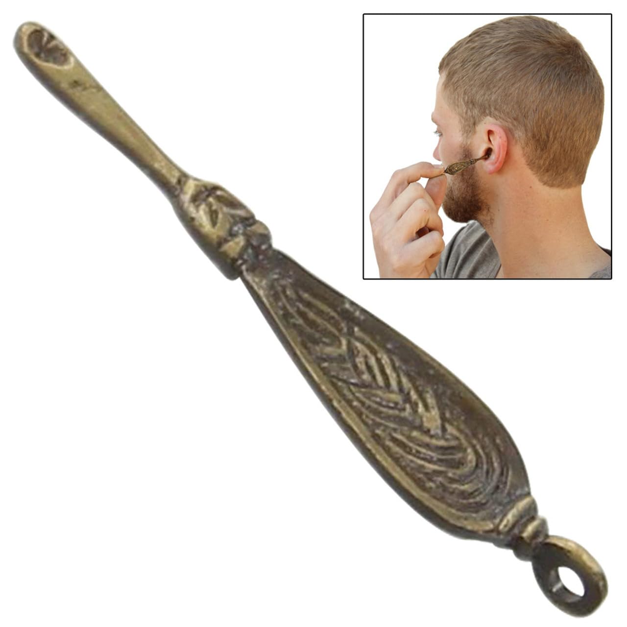 Armory Replicas Medieval Viking Brass Ear Cleaner