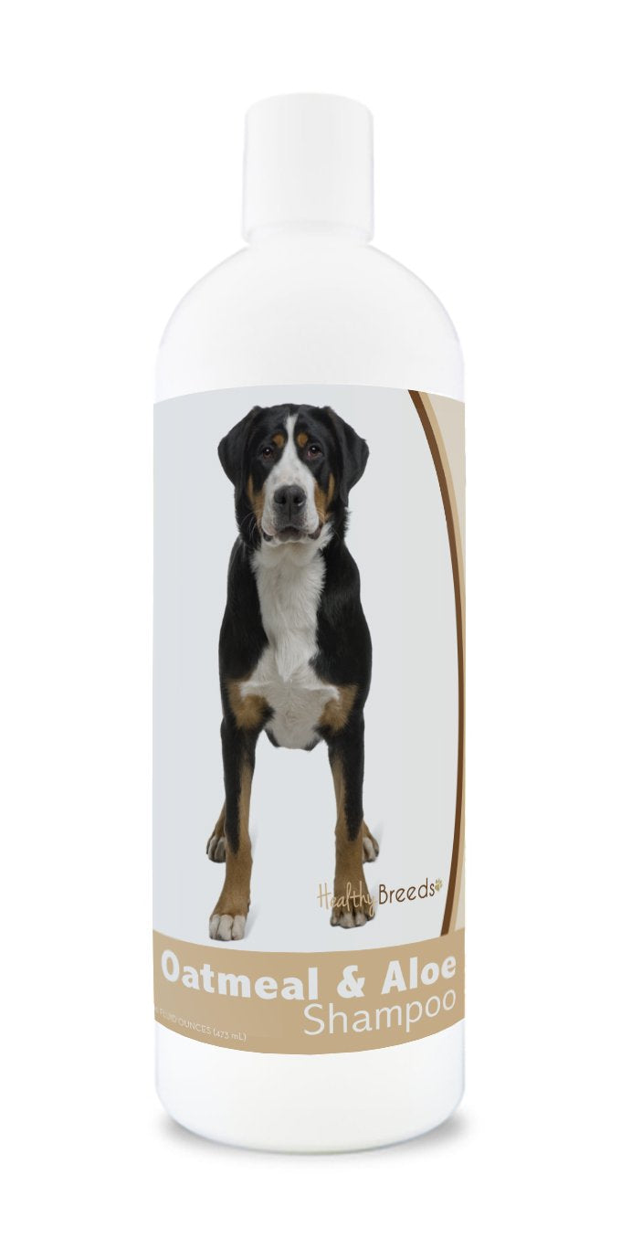 Healthy Breeds Greater Swiss Mountain Dog Oatmeal Shampoo with Aloe 16 oz