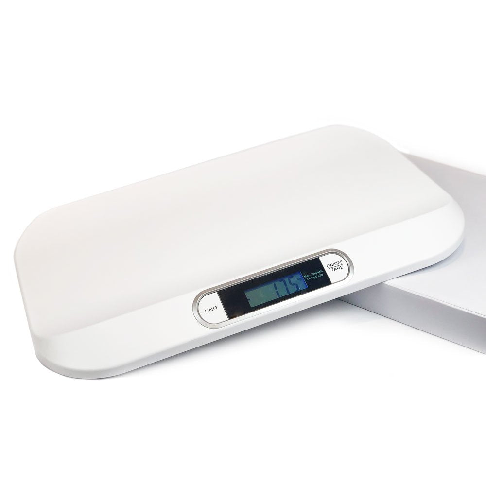 Digital Electronic Display Portable Dog Cat Scale, Weighs Pet Food, Up to 44 Pounds Capacity for Puppy, Small Animal, Kitten, Ra