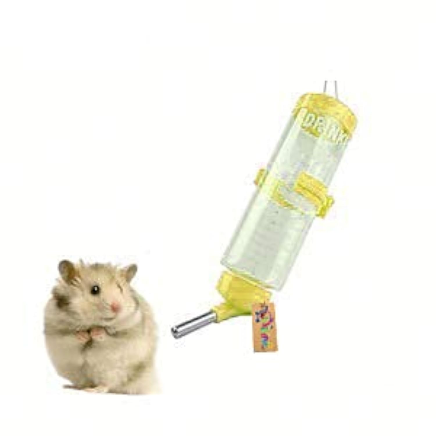 Western Era Cage Hanging Water Bottle, Dispenser Feeder - No Drip, Leak Proof, Perfect For Small Animals, For Your Beloved Pets,