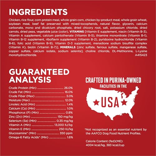 Purina ONE Chicken and Rice Formula Dry Dog Food - 40 lb. Bag