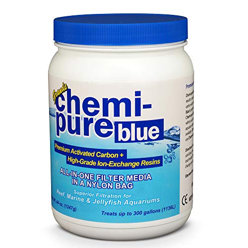 Boyd Enterprises Cpblu44 Chemi-Pure Blue Grande Aquarium Filtration, 44 Oz, Black