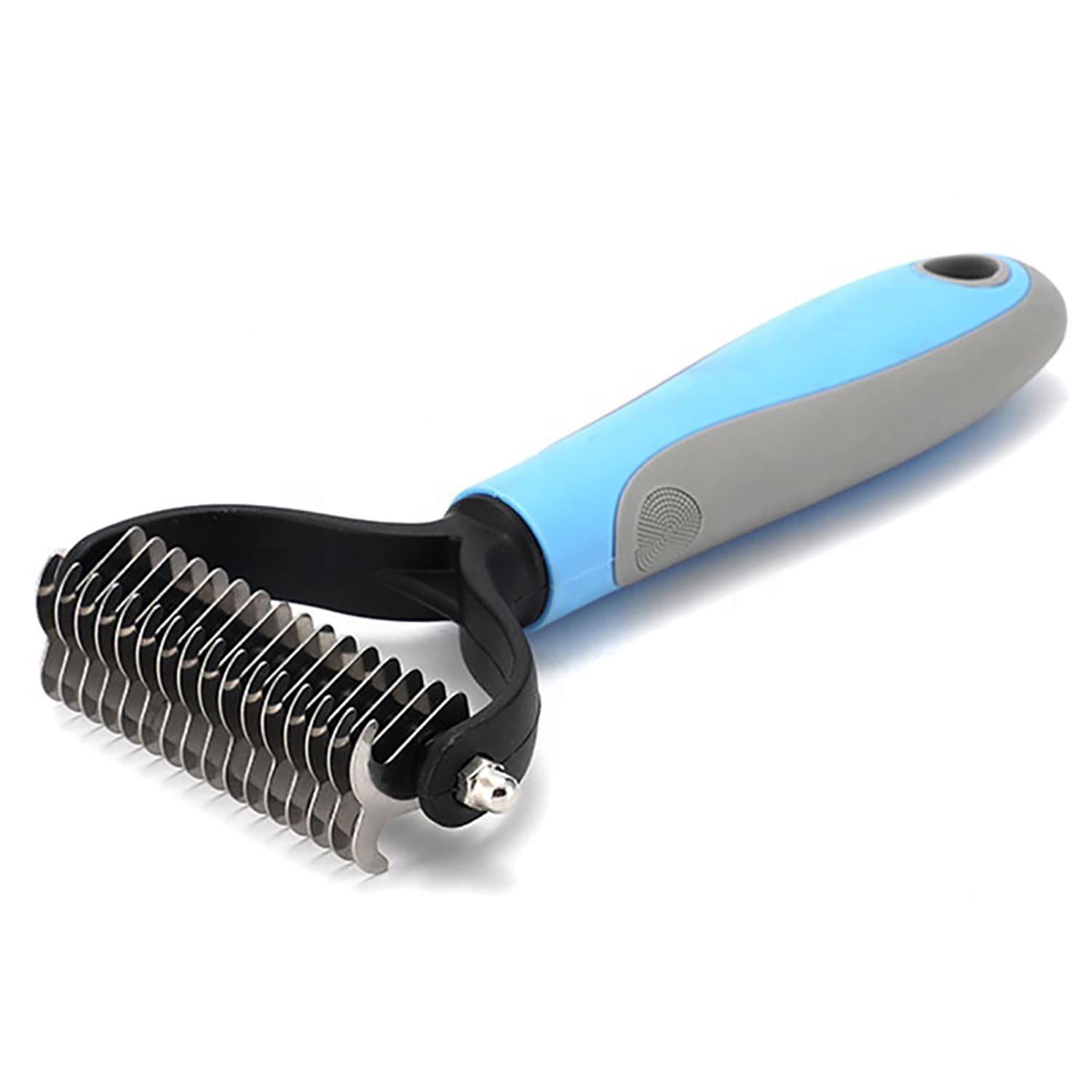 Dog Trust 1 Pcs Dematting And Deshedding Grooming Tool  Stainless Steel, Comb Brush Large Size, Fur Cleaner For Dogs, Cats & Ha