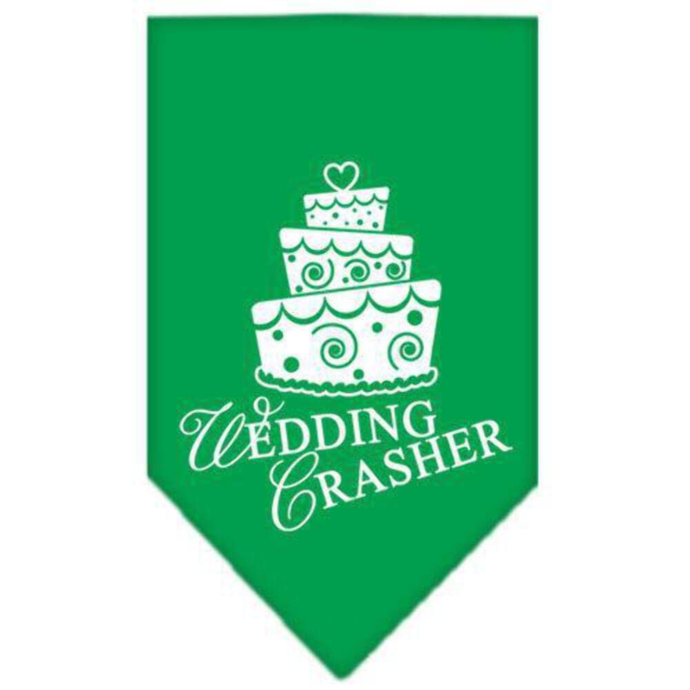 Mirage Pet Products Wedding Crasher Screen Print Bandana, Small, Cocoa