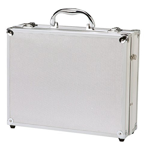 Top Performance Aluminum Clipper Case for Pet Groomers, Chrome, Model TP661 10