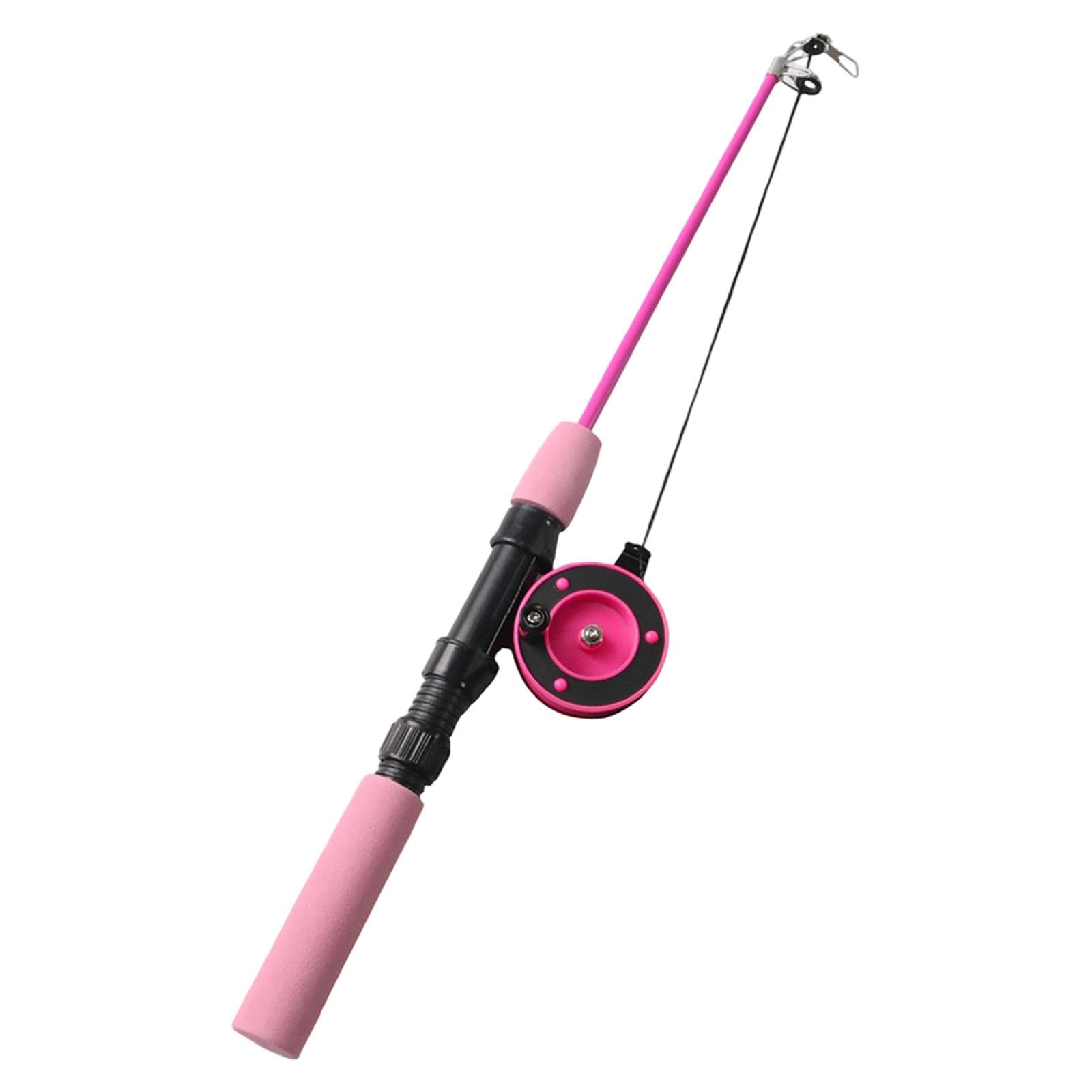 Calandis Cat Telescopic Teaser Wand Entertaining Sturdy Gift Lightweight Pet Supplies Pink | Toys | Cat Supplies | Pet Supplies