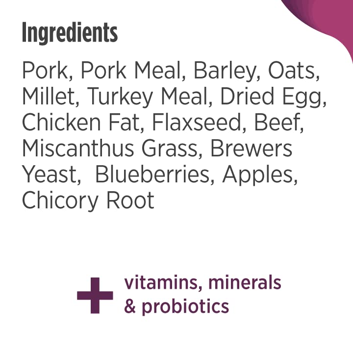 Nulo Frontrunner Ancient Grains High-Protein Dog Food, Pork, Barley, & Beef Recipe- Natural Dry Dog Food with Probiotics, Grain-