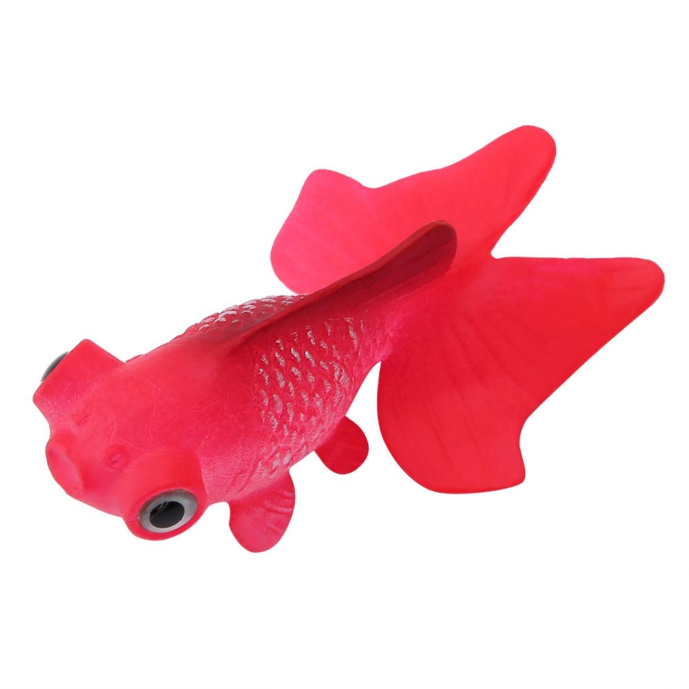 Aquarium Fish Bowl Plastic Swimming Gold Fish Betta Fish Funny Artificial Silicone Small Fish Lifelike Fake Fish Fish Decoration