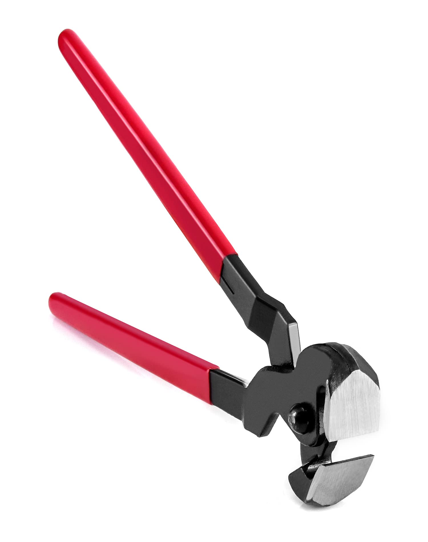 QWORK Hoof Nipper, 14 Heavy Duty Farrier Nippers with Plastic Grip, 1 Pack