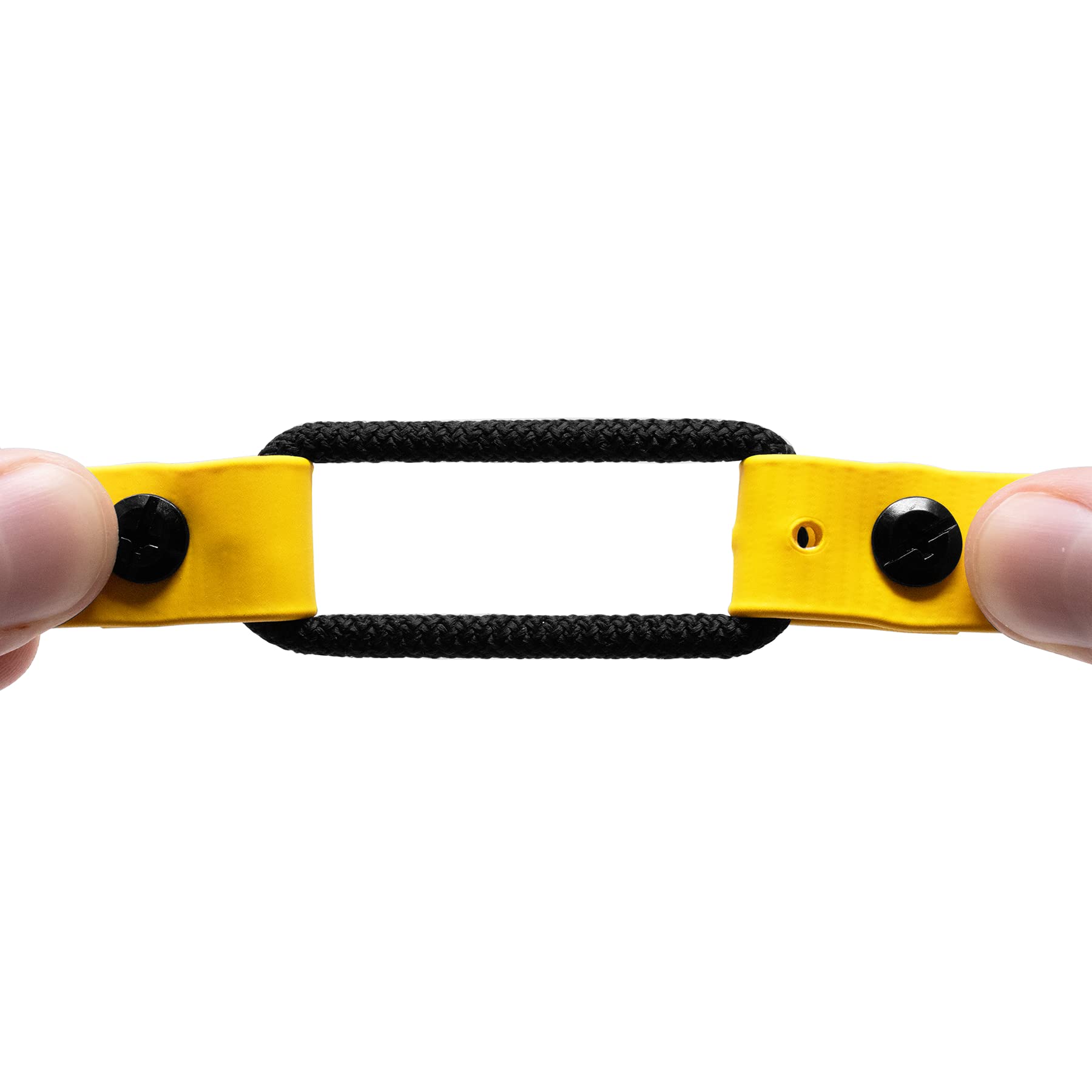 Educator Quick Snap Bungee Dog Collar, Biothane, Waterproof, Odorproof, Easy Connect And Disconnect Clasp And D Ring With Comfort Bungee Loop, Adjustable For Custom Fit, 1-Inch, Yellow