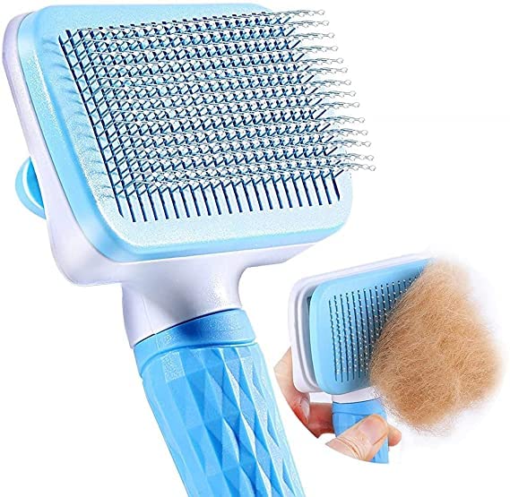 Dog Trust Slicker Dog Comb Brush Pet Grooming Brush Daily Use To Clean Loose Fur & Dirt Great For Dogs And Cats