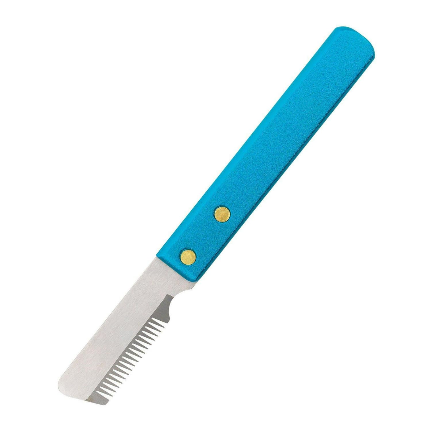 Master Grooming Tools 6-3/4-Inch Stainless Steel Pet Stripper Knive, Coarse