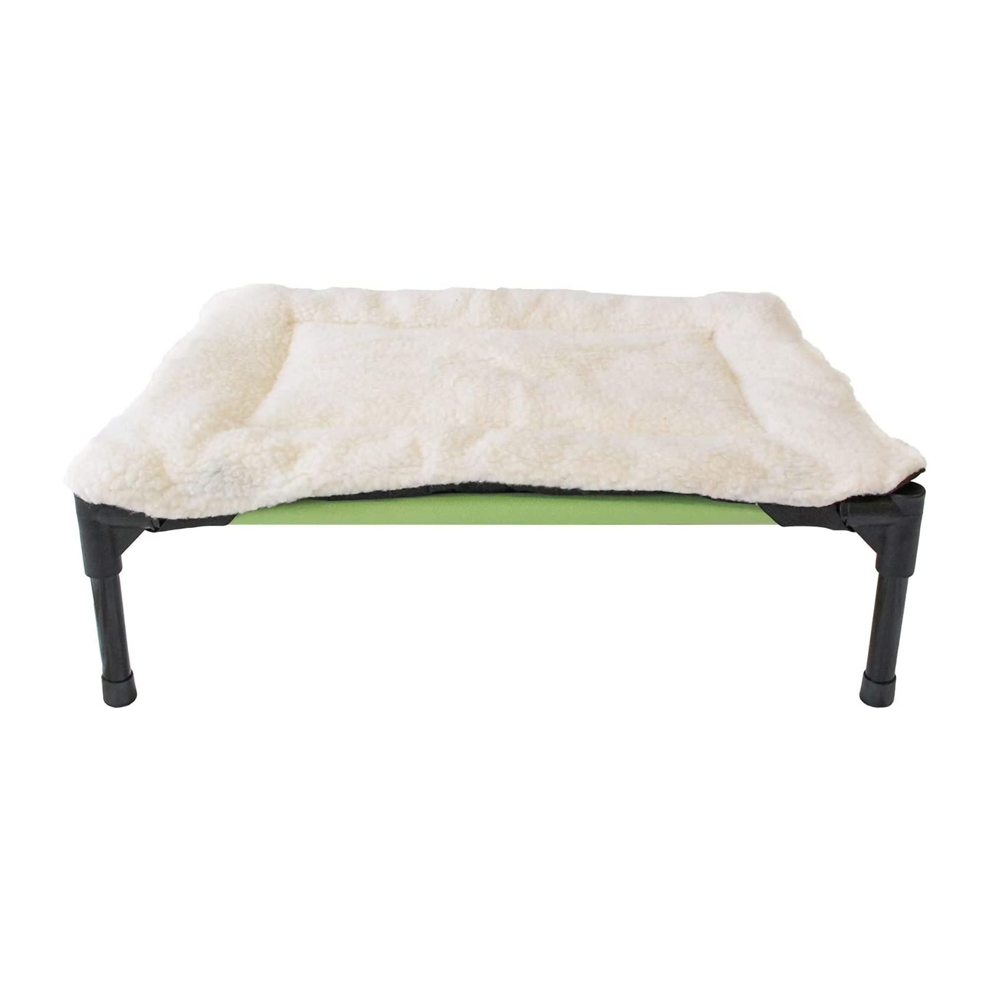 Midlee Fleece Dog Bed Topper for Dog Cot Beds (Small)