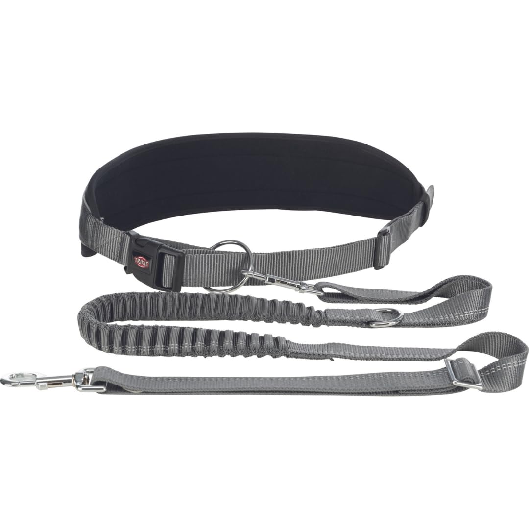 Trixie Jogginggrtel Fr Hunde Gre M Schwarz 12767