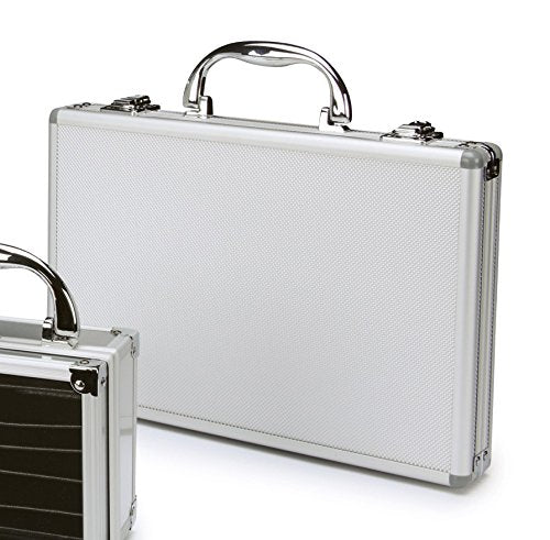 Top Performance Aluminum Clipper Case for Pet Groomers, Chrome, Model TP661 10