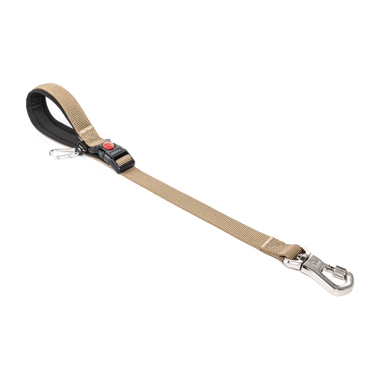 Tspro Dog Training Leash With Sturdy Metal Buckle, 20 Inches Adjustable Short Leash For Large Dogs, Comfortable Padded Handle (K