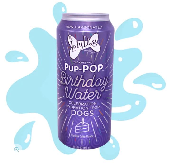The Lazy Dog Cookie Co. Ultimate Birthday Celebration Kit for Dogs. Includes Chraming Boy Pie, Bag of Birthday Cake Bites, Make