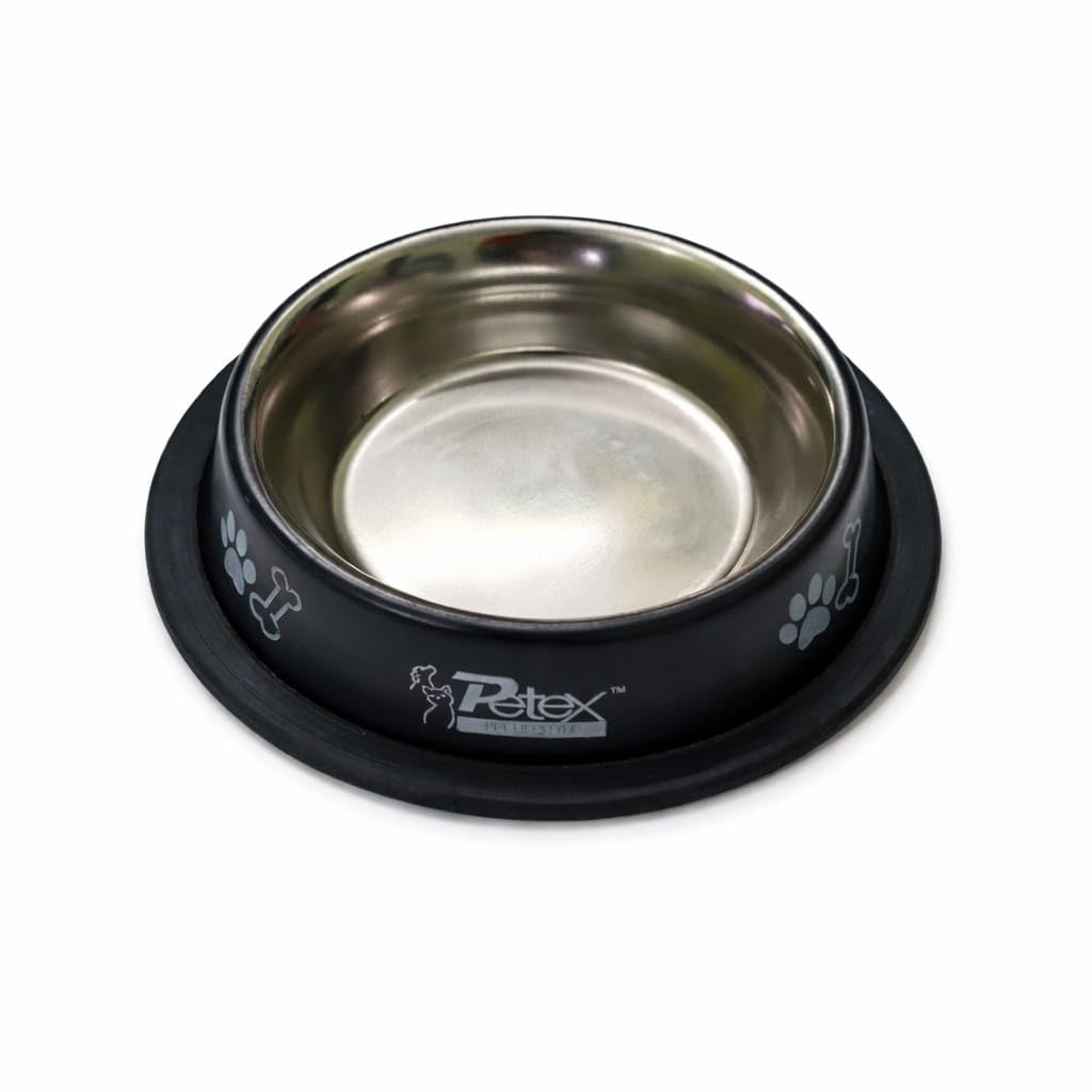Stainless Steel Dog Bowl With NonSlip Base, Heavy Duty, AntiSkid, Durable Pet Food And Water Feeding Bowl For Dogs And Cats