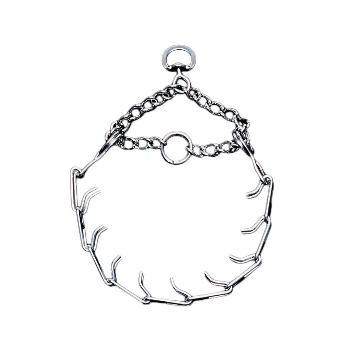 Coastal Pet Titan Dog Prong Training Collar Chrome Plated Fine 2.0Mm X 14-Inches Girth (1-Unit)