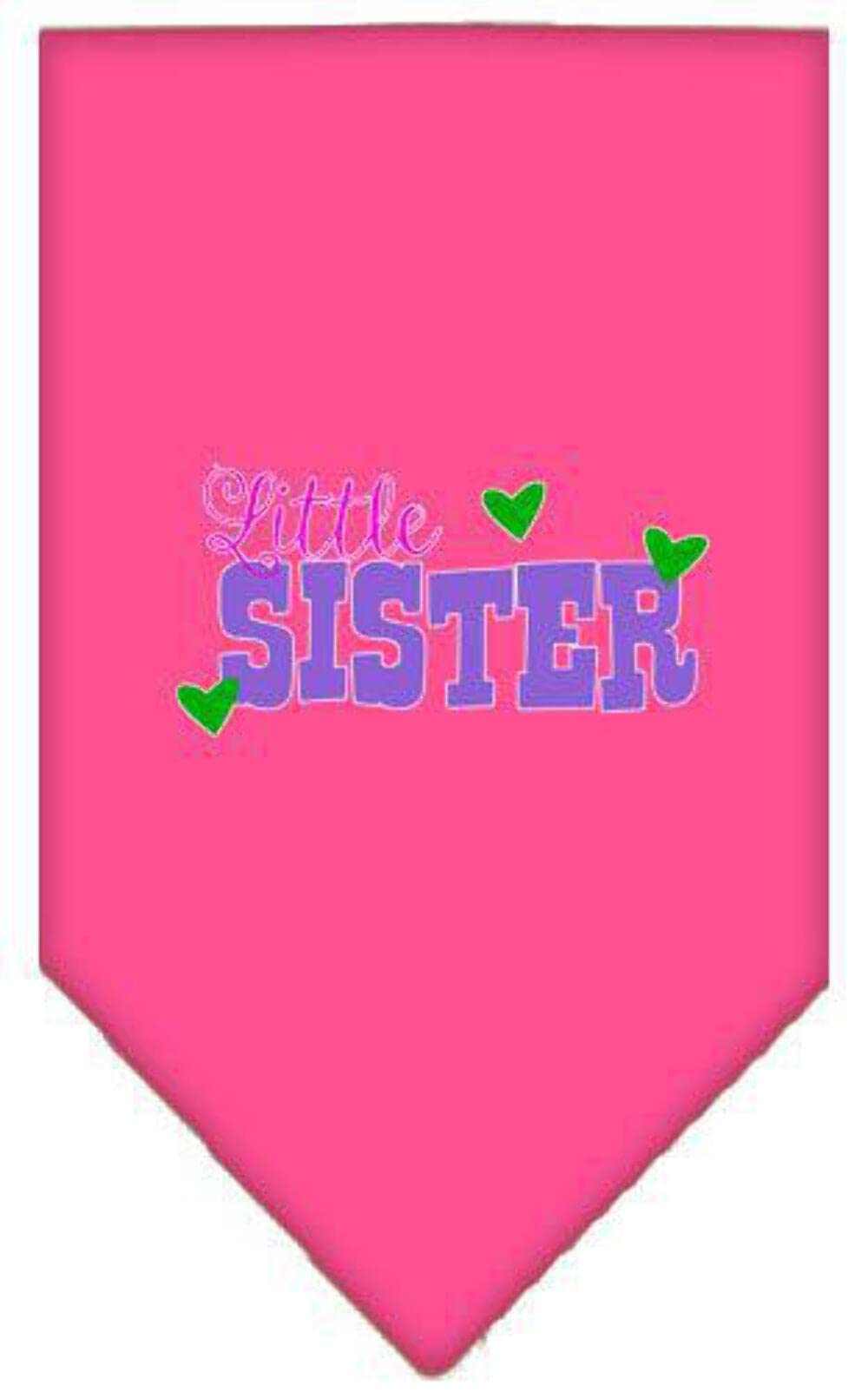Mirage Pet Products Little Sister Screen Print Bandana Cocoa Small