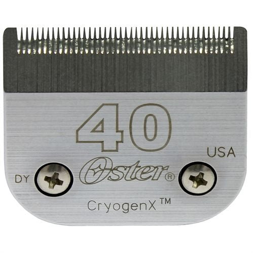 Oster A5 No. 40 Blade Replacement, Stainless Steel, Clipper Blade, Pet Grooming