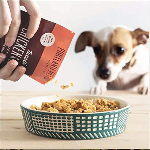 Portland Pet Food Company Tuxedos Chicken & Yams Fresh Dog Food Pouches - Human-Grade, Gluten-Free Wet Pet Meal Topper & Mixers