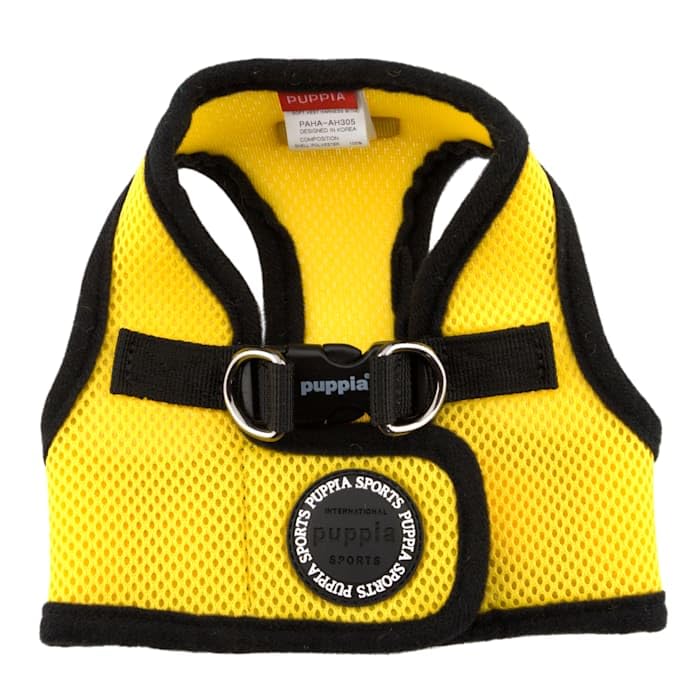 PUPPIA International Harness Soft B Vest, X-Small, Yellow
