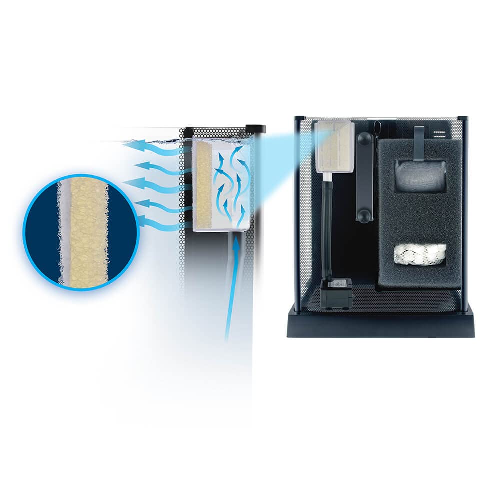 Fluval Betta Diffusion Chamber Pad - Replacement Aquarium Filter Media, White, Model A1337