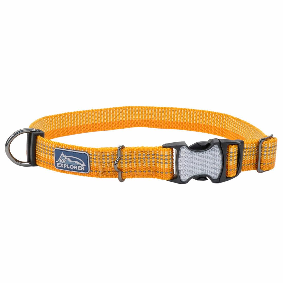 Coastal Pet - K-9 Explorer - Brights Reflective Adjustable Dog Collar, Desert, 5/8'' x 08''-12''