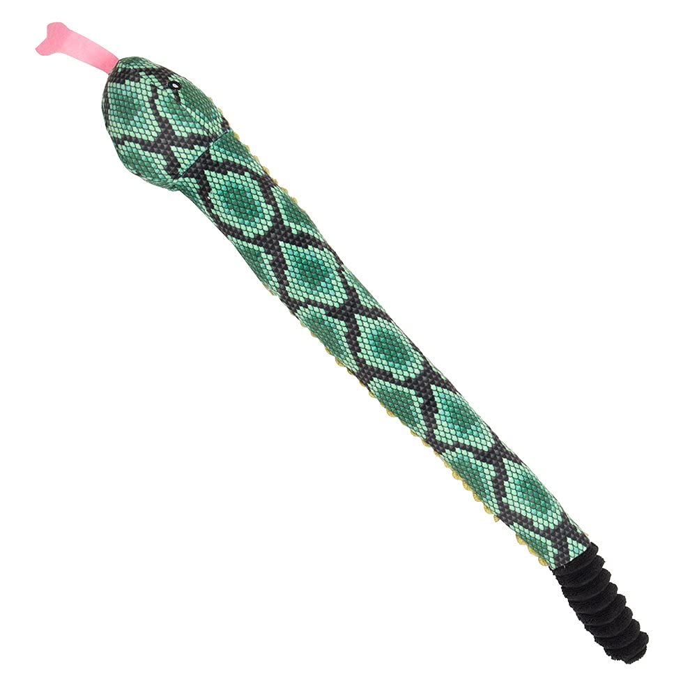 Rattler Snake Plush Dog Toy Assorted Colors 24'