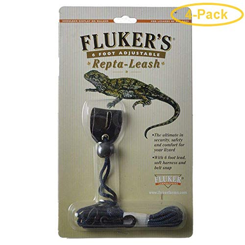 Flukers ReptaLeash XSmall  3 Harness (6 Lead)  Pack of 4