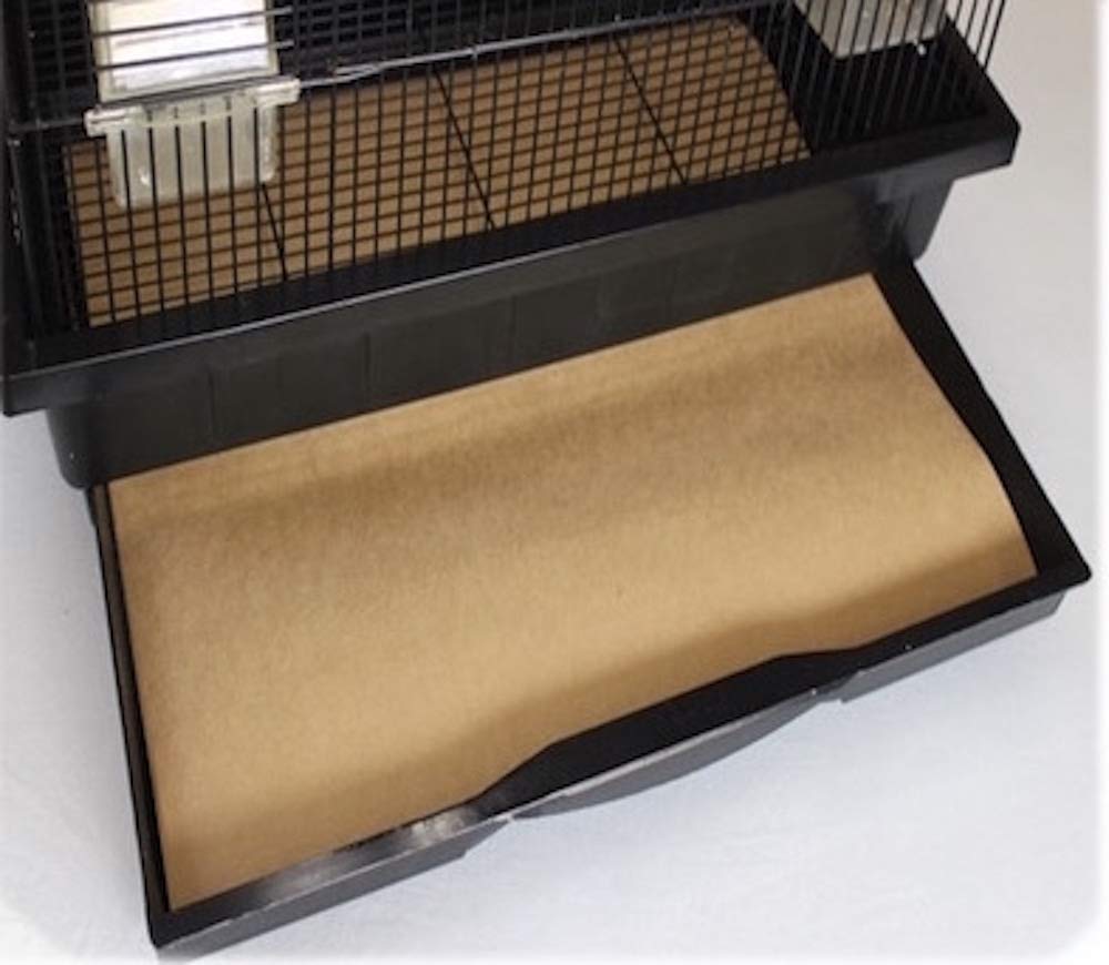 Birdcageliners - Small Cages - Pick-Your-Size - 150 Sheets - 16.75 X 17.25-215 Ft. 40 Pound Paper