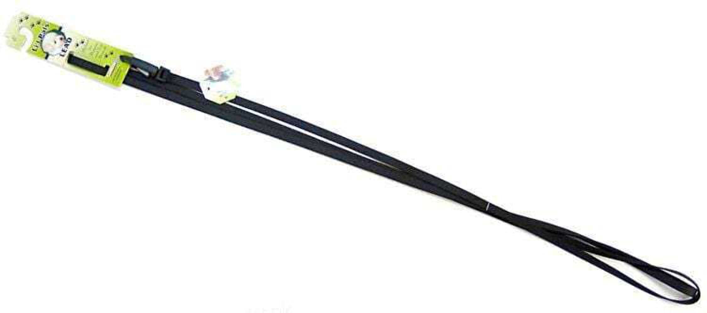 Coastal Pet Products DCP226Black Nylon Pals Collar Lead for Pets, 5/16-Inch by 6-Feet, Black