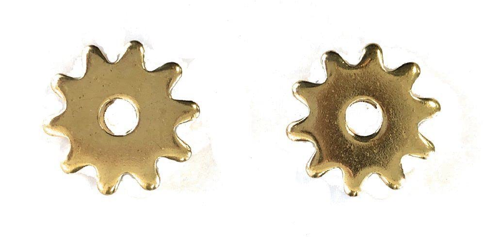 Aj Tack Spur Rowels Brass 1' X 5 Pt