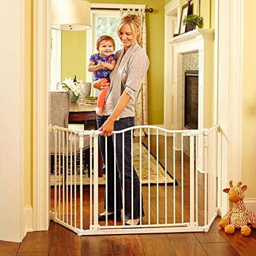 Toddleroo by North States - Deluxe D  cor Safety Gate: Extra Wide Baby Gate - Adjustable 38.3 to 72 Inches Wide - 30 Inches Tall