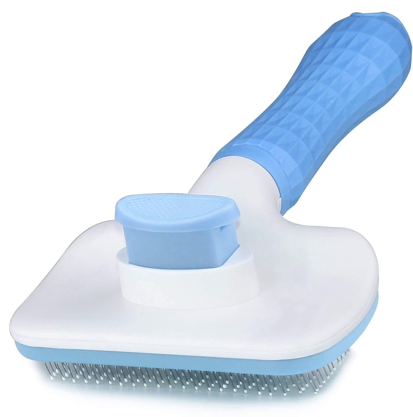 Chullbull Pet Products Slicker Brush For Dogs And Cats, 7.48 Inches, For Small To Medium Breeds, Rounded Tips, OneKey Hair Rele