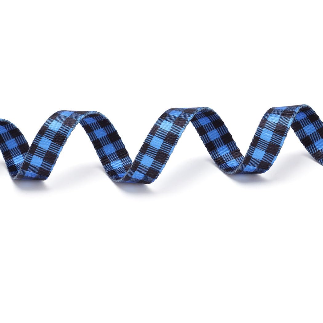 Blue Plaid Dog Collars Xs, Pretty Pattern Dog Collar Metal Buckle Durable Soft Boy Puppy Collars For Xsmall Small Medium Large B