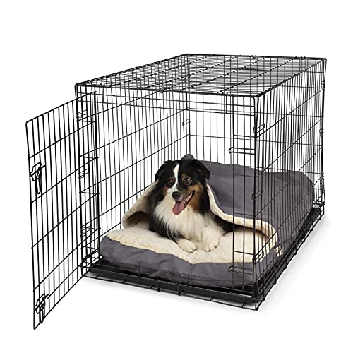 Snoozer Cozy Cave Crate Pet Bed, Medium - Heather Gray