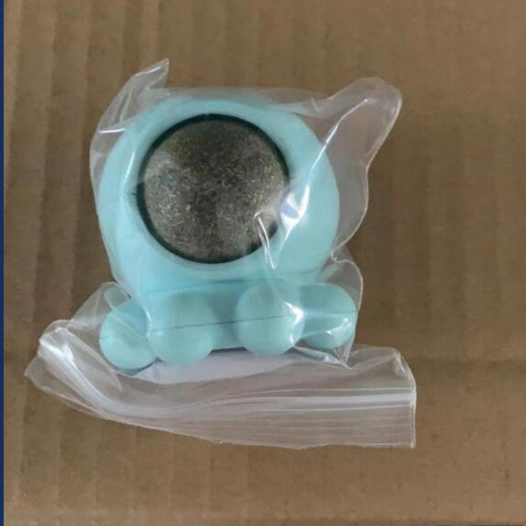 Enakshi Catnip Ball Cat Licking Spherical Kitty Catnip Roller Rotating Treat Pink|Pet Supplies | Cat Supplies | Toys